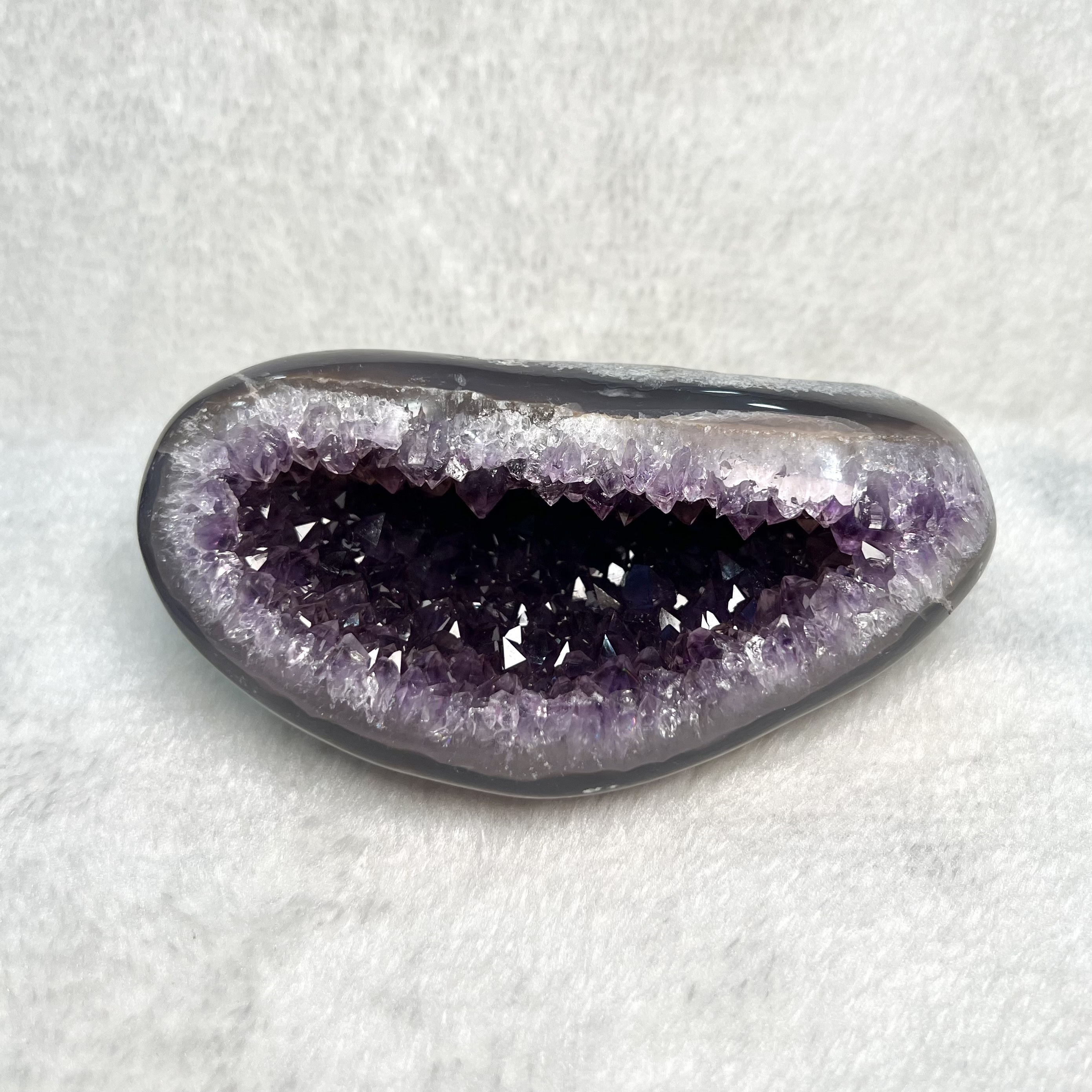 紫晶錢袋子 #H814