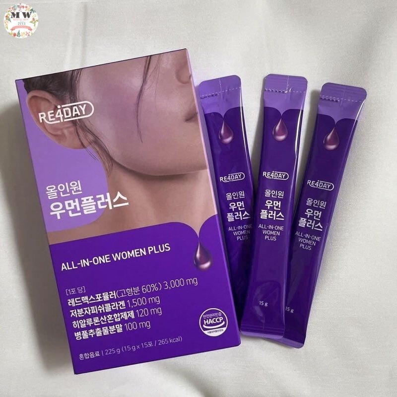 韓國🇰🇷 RE4DAY 飲得既PDRN膠原蛋白 15條/1盒