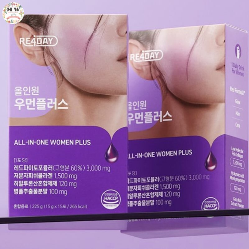 韓國🇰🇷 RE4DAY 飲得既PDRN膠原蛋白 15條/1盒