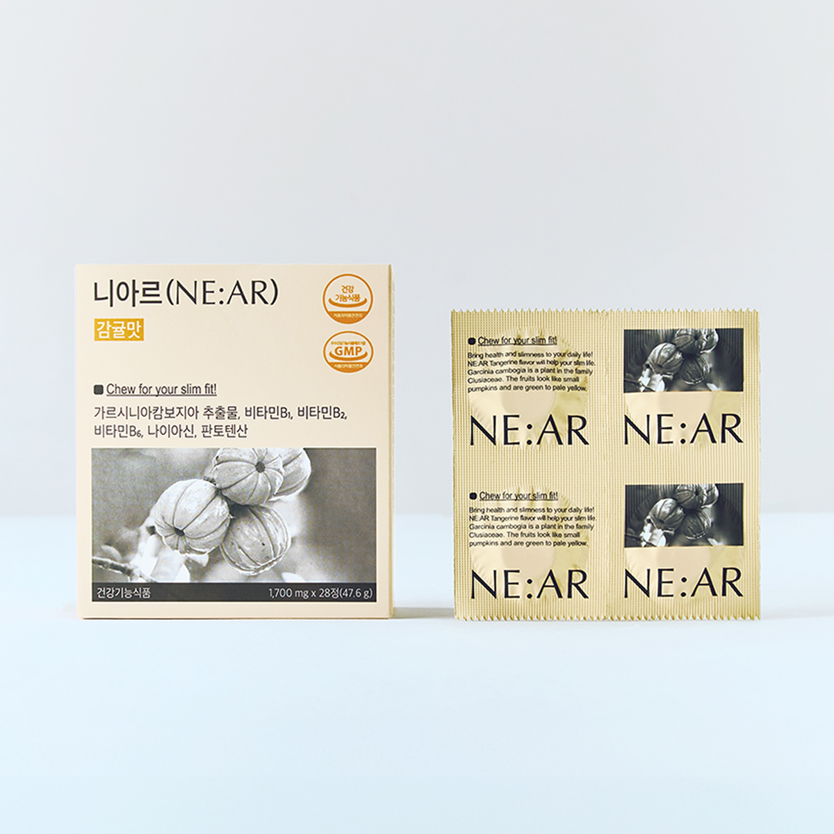 [體脂 ↓] NE:AR 藤黃果柑橘味纖體錠 [28錠/盒]