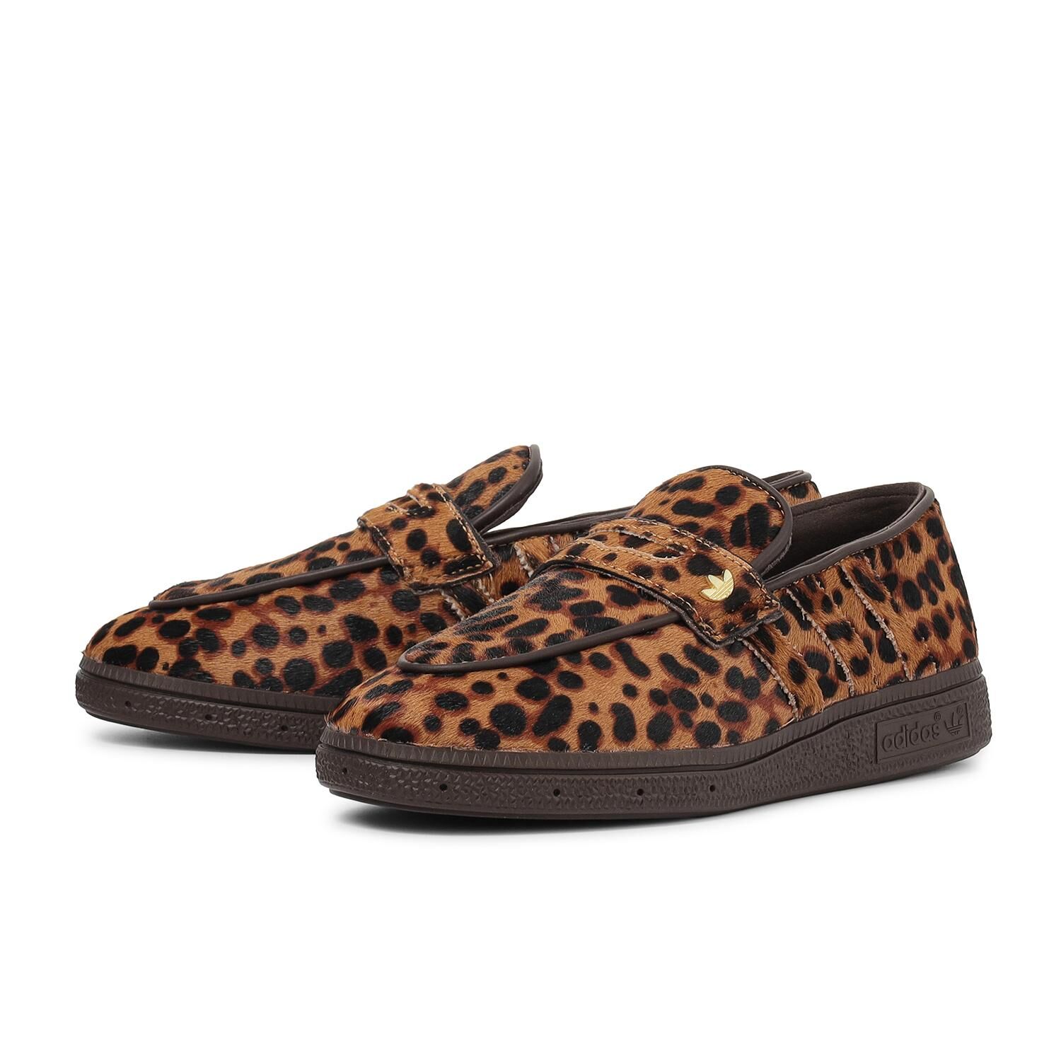 Adidas Handball Spezial Loafer 日本限定 豹紋 麂皮 復古 樂福鞋 KJ2526