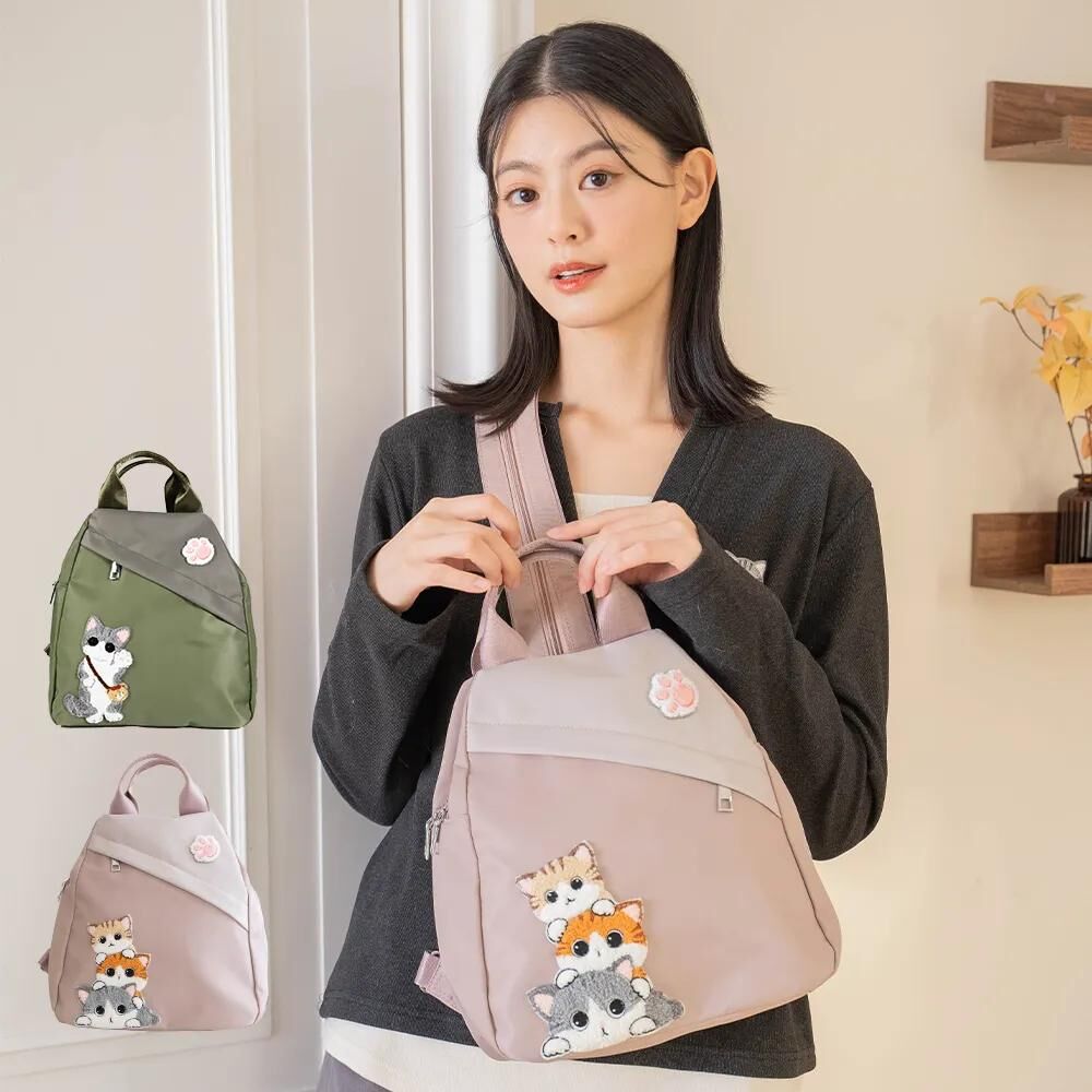 防盜單肩後背包【現貨成品】