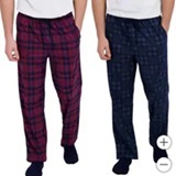 [S] NAUTICA COZY FLEECE PLAID SLEEP PANT,RED, 1613453-RED (SZZ1005)