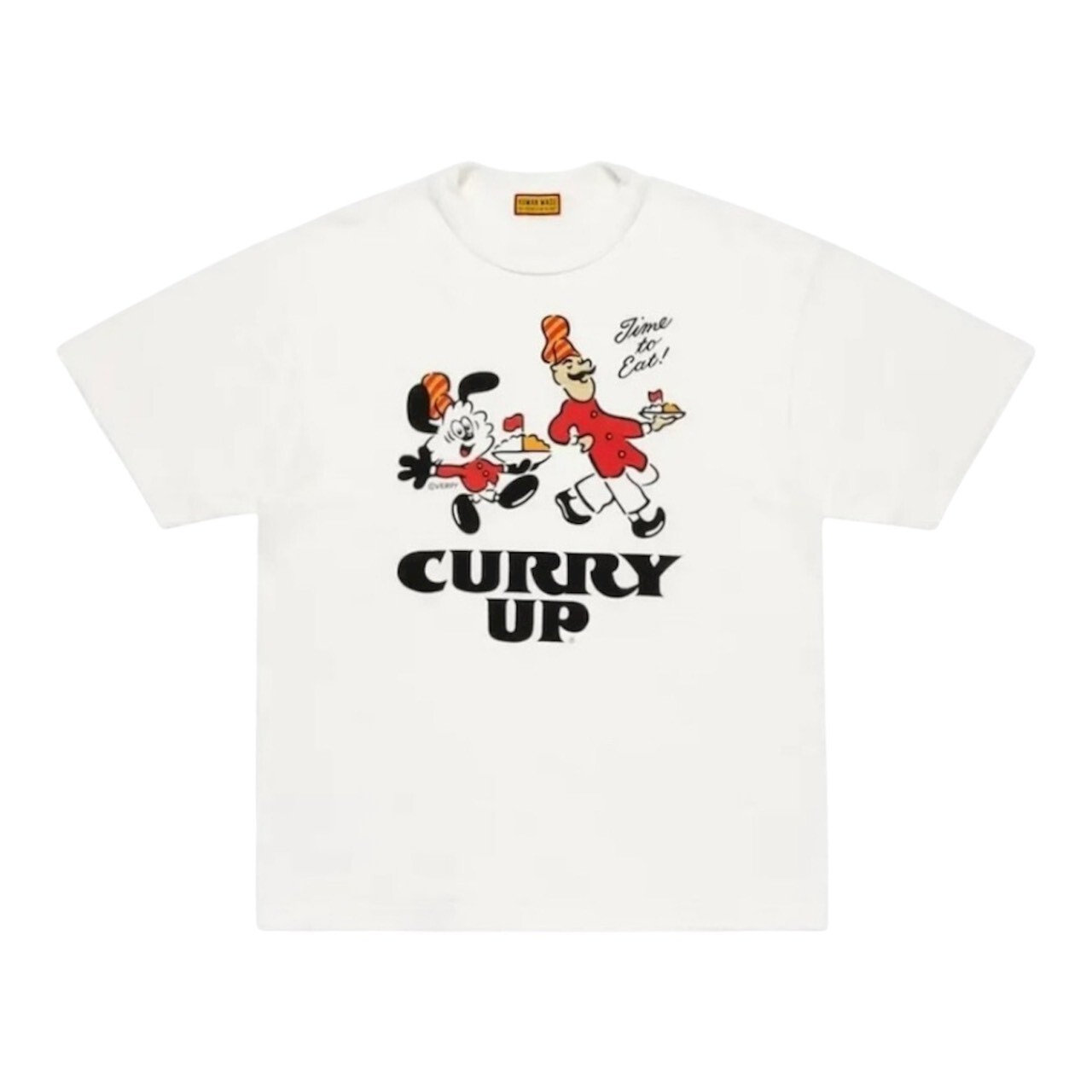HUMAN MADE CURRY UP XX30TE022 WHITE SIZE 2XL