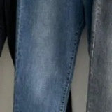 [S] HOWLUK DENIM BLUE AUTUMN VINTAGE SLIM STRAIGHT, 2503-DENIM BLUE (SZZ1006)