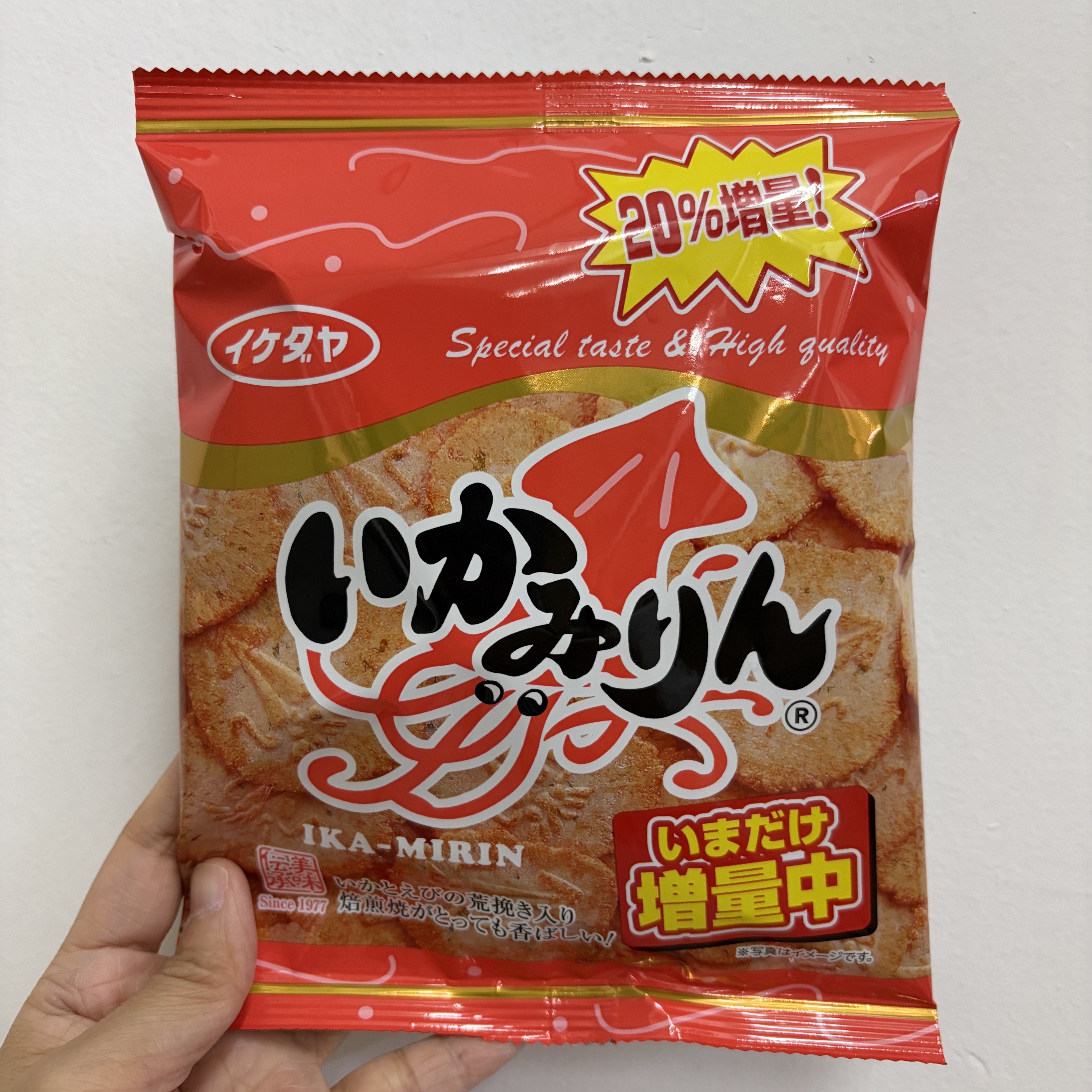 【多莉推薦】JP 日式醬油味淋魷魚仙貝 0266