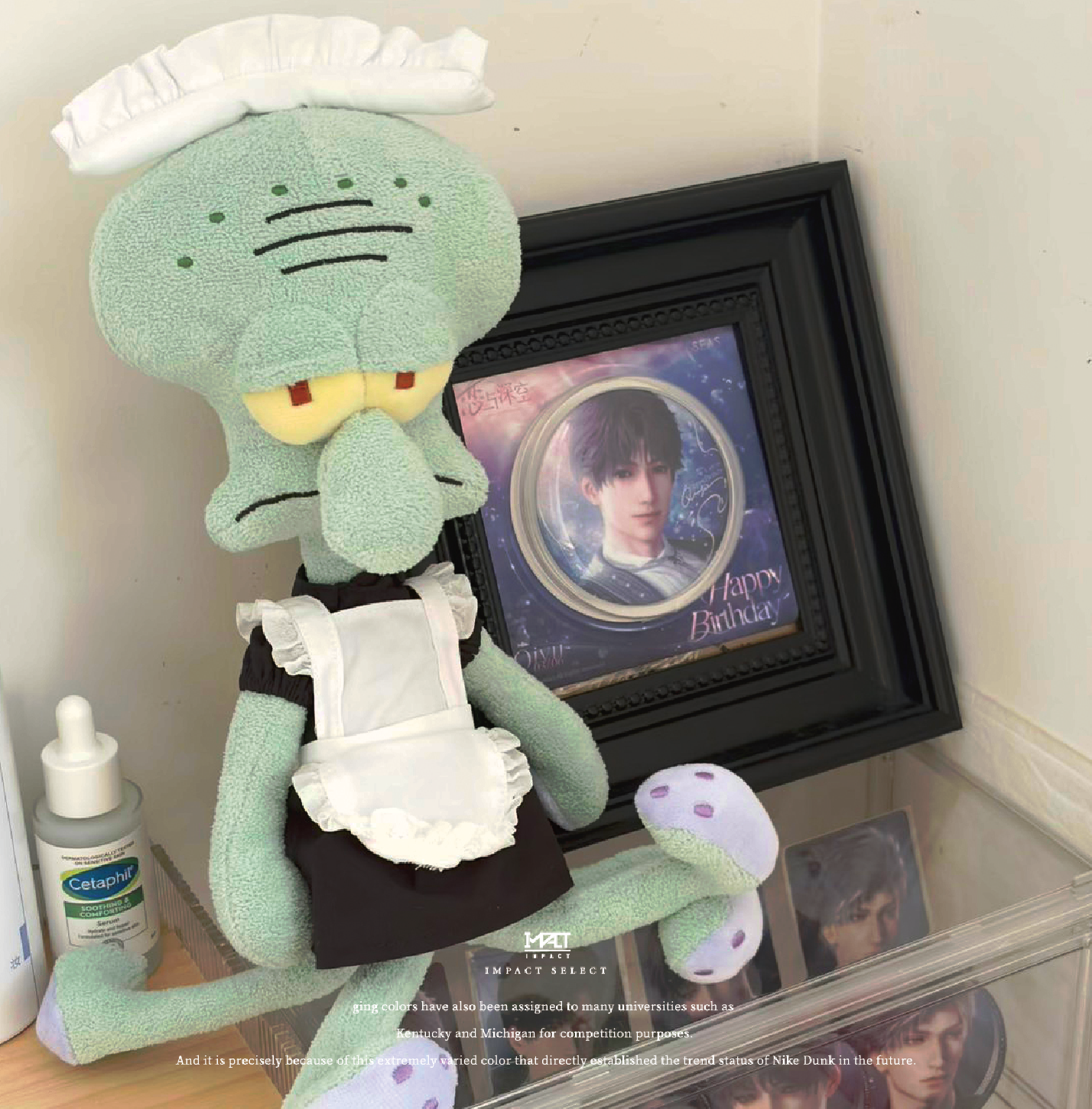 海綿寶寶 章魚哥的一天 章魚哥個人盲盒 女僕章魚哥玩偶