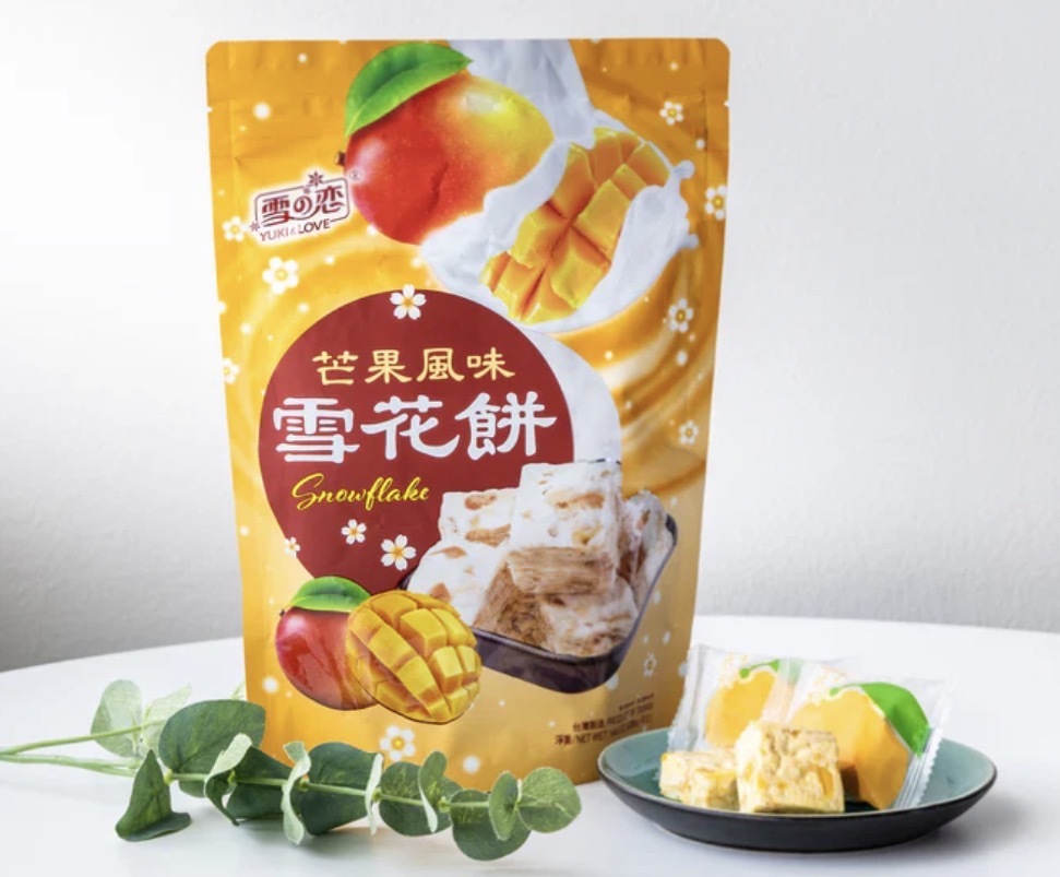 【多莉爆推薦】TW 雪之戀 芒果雪花酥 144g 1337