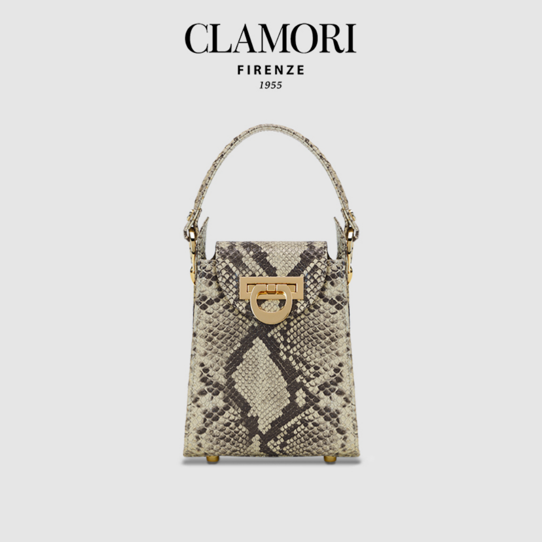 Cll11 Bee 岩石色 蟒蛇纹 蜜蜂包 s 微瑕不退不換 -M