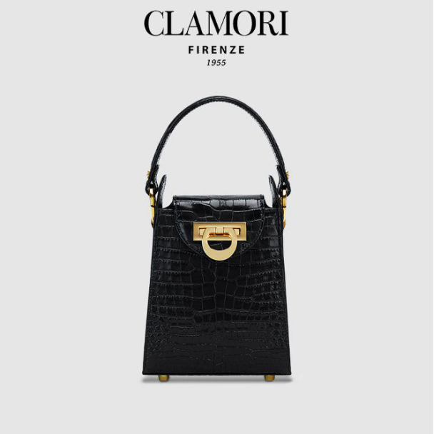 Cll12 Bee 黑色 鳄鱼纹 蜜蜂包 s 微瑕不退不換 -M