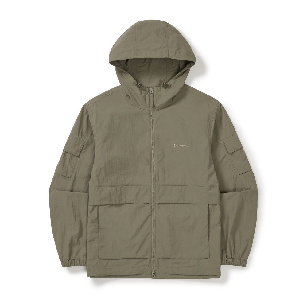 【春季新品限時開團🔥 3/2 晚上12:00準時收單～】snow peak Taslan Pocket Windbreaker Taslan 口袋 防曬 防風外套 S26MMLWB50