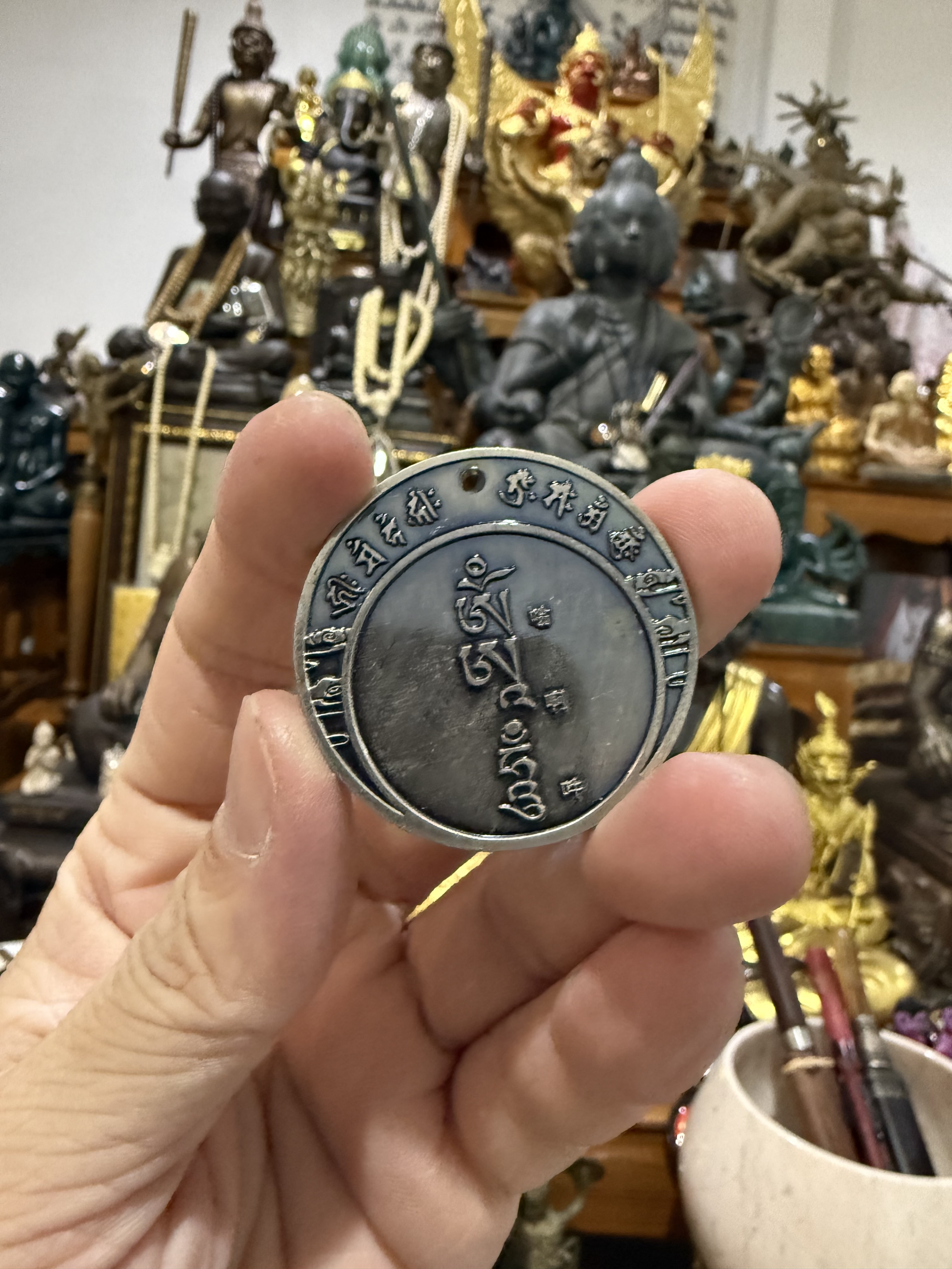 阿贊坤 驅邪錢幣（KE94）