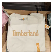 [S] TIMBERLAND CREAM REGULAR FIT T-SHIRT, TB0A6AZP-CM9 (SZZ1026)