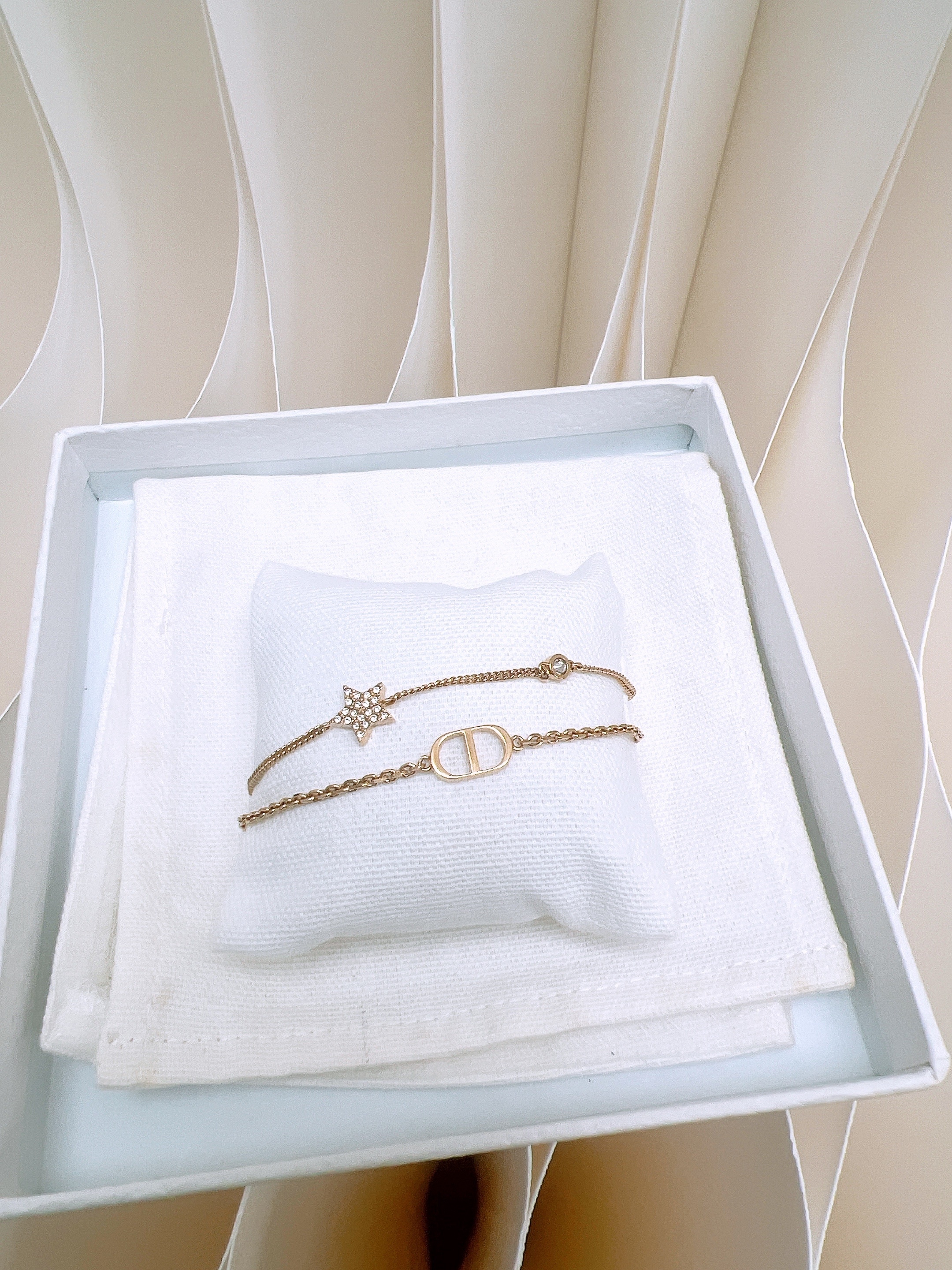 Dior petit CD double bracelet