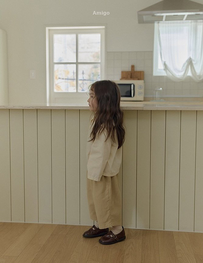 正韓春amigo 日系無印錐形褲