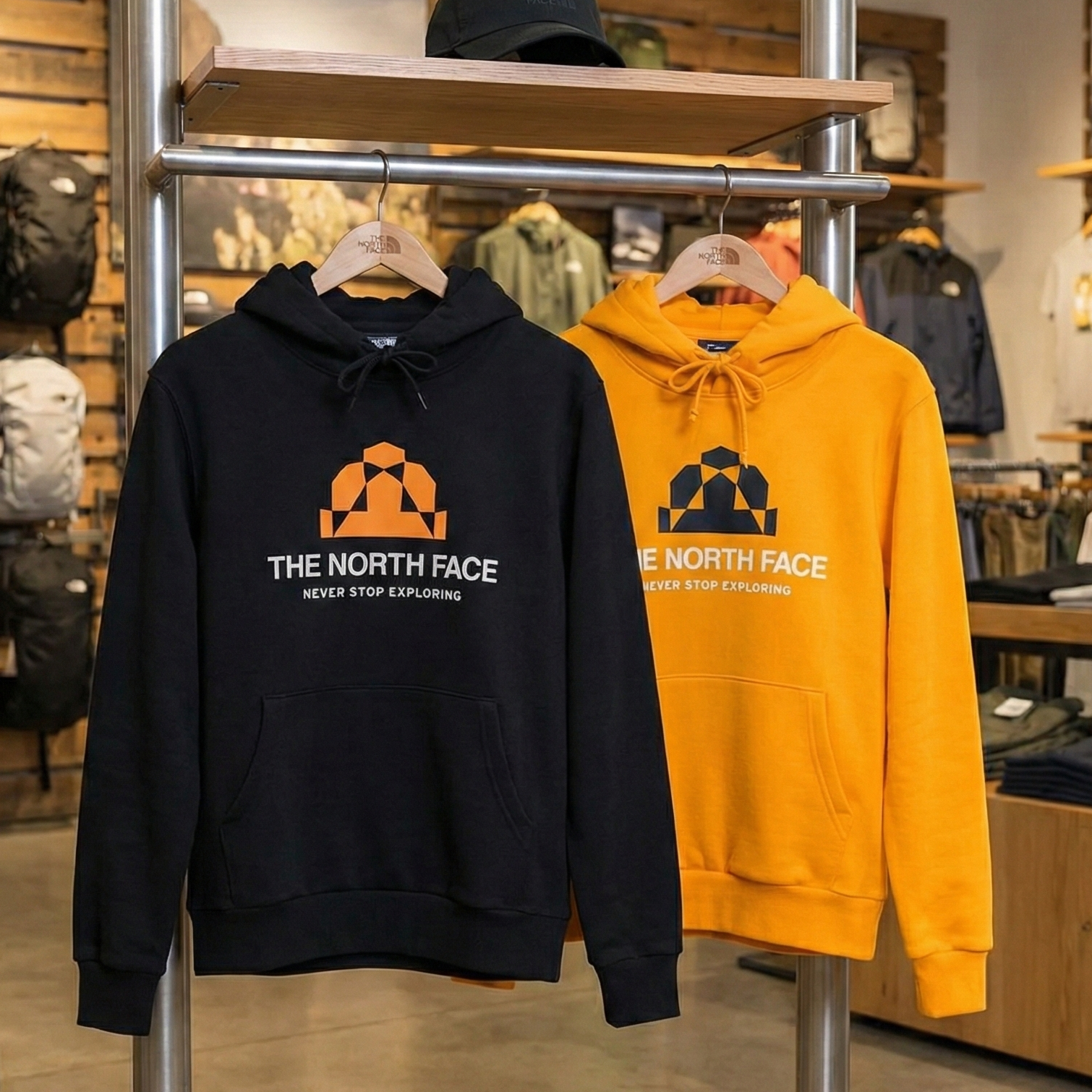 【預購】The North Face H022319 經典標語重磅連帽衫