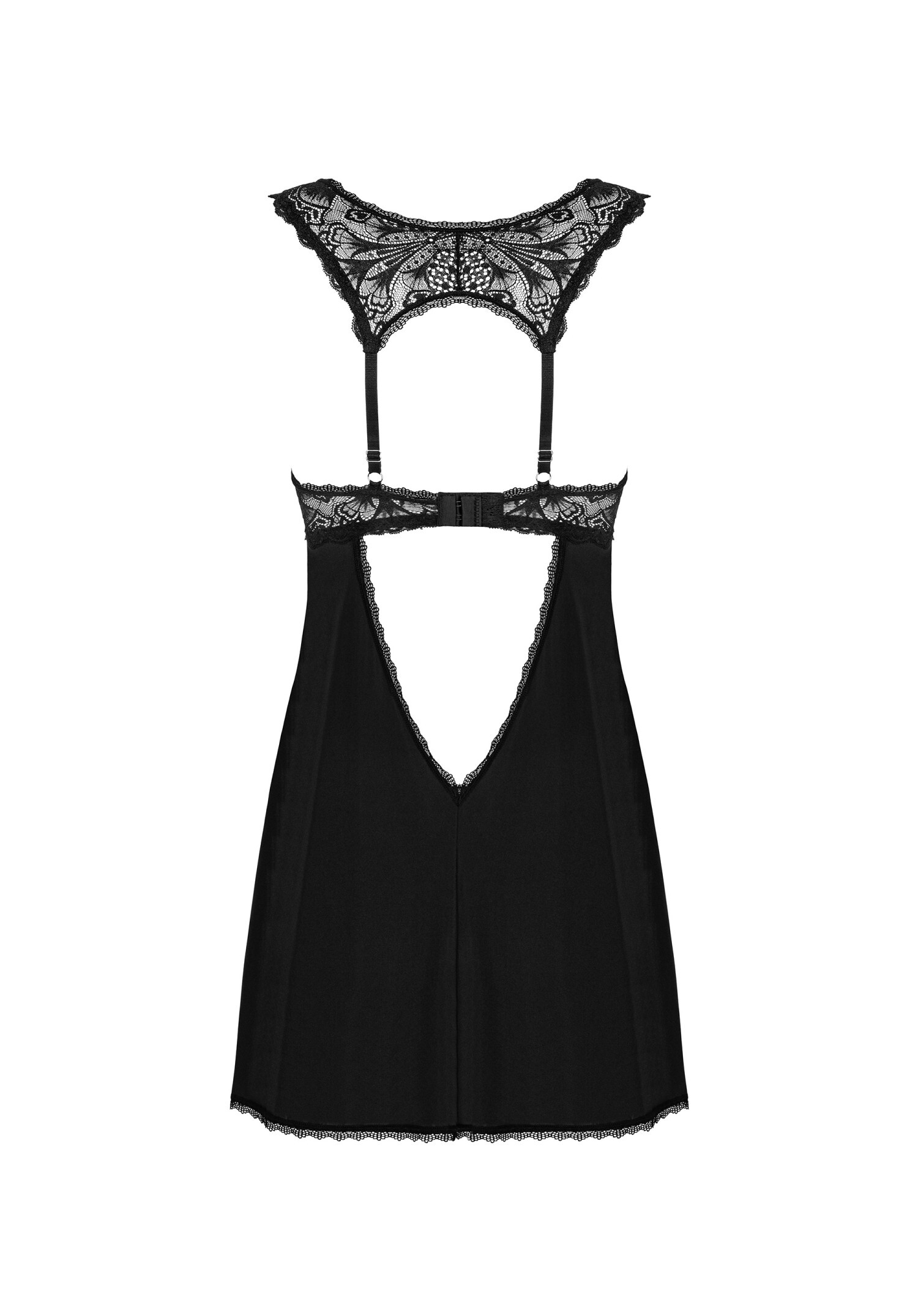 Obsessive - Donna Dream 低胸透視蕾絲情趣睡裙套裝  - XS/S/M/L