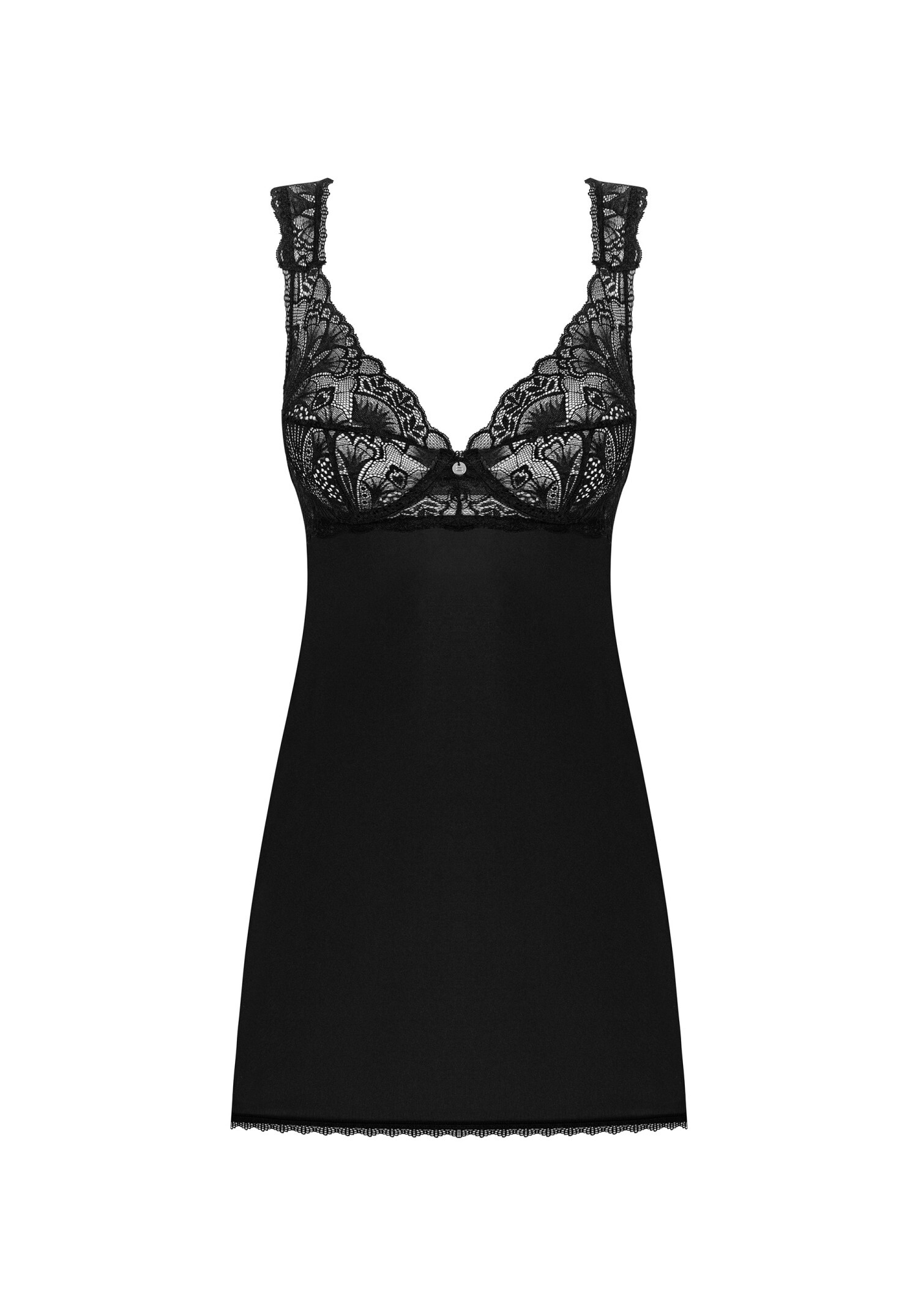 Obsessive - Donna Dream 低胸透視蕾絲情趣睡裙套裝  - XS/S/M/L