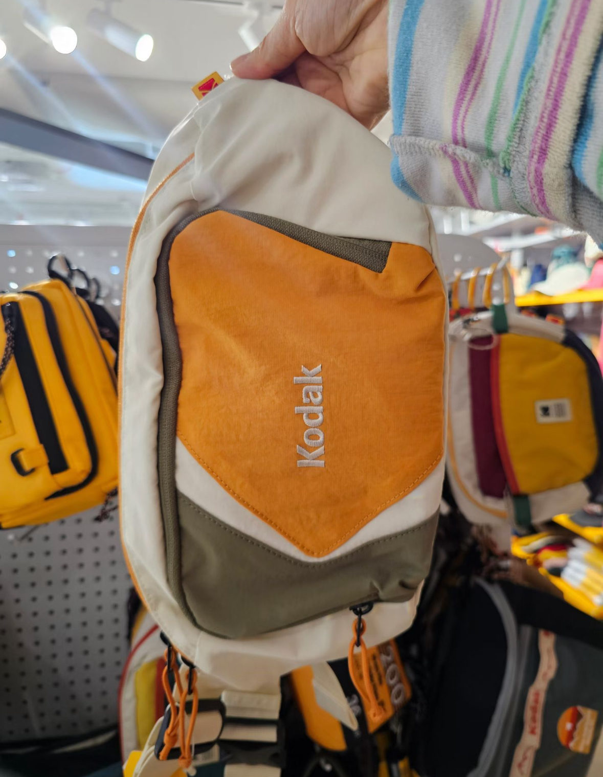 【春季新品限時開團🔥 3/2 晚上12:00準時收單～】Kodak 柯達 拼色 腰包 K6243LBG24