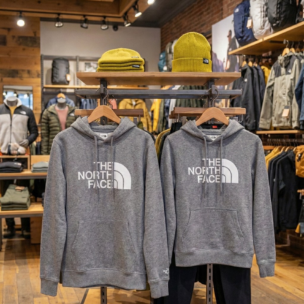 【預購】The North Face H022318 經典半圓 LOGO 連帽衫