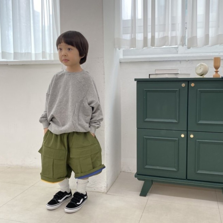 90-140 DM 不對稱口袋大學T