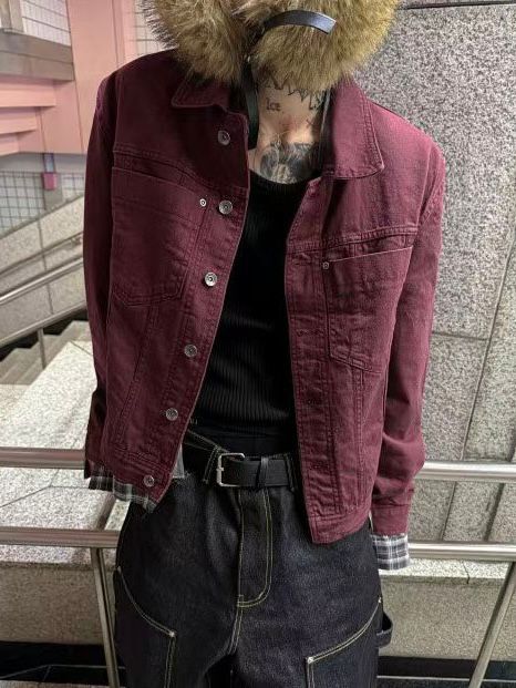 淨色反領開胸外套 PULSE-211JK