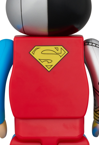 BEARBRICK CYBORG SUPERMAN 100％ & 400％