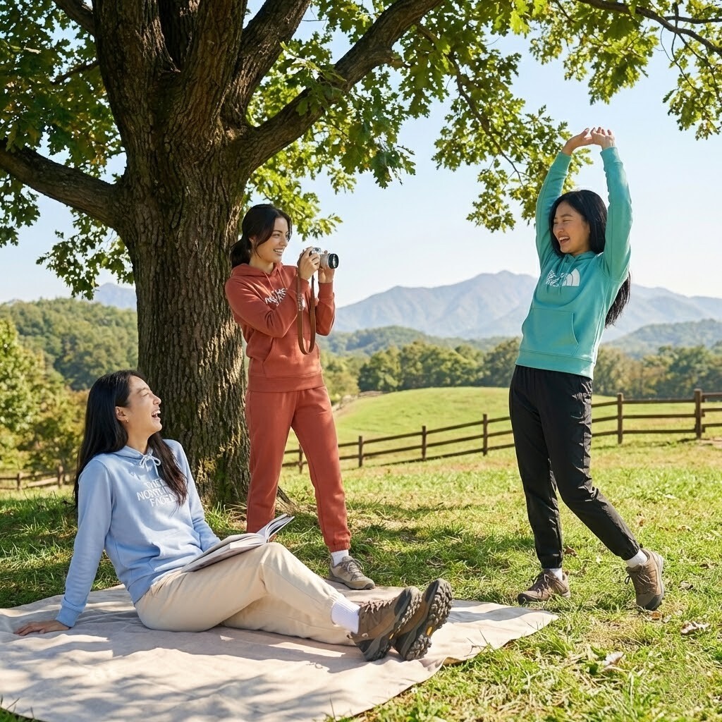 【預購】The North FaceMen H022323 Evolution 系列 女款經典大 Logo 連帽衛衣