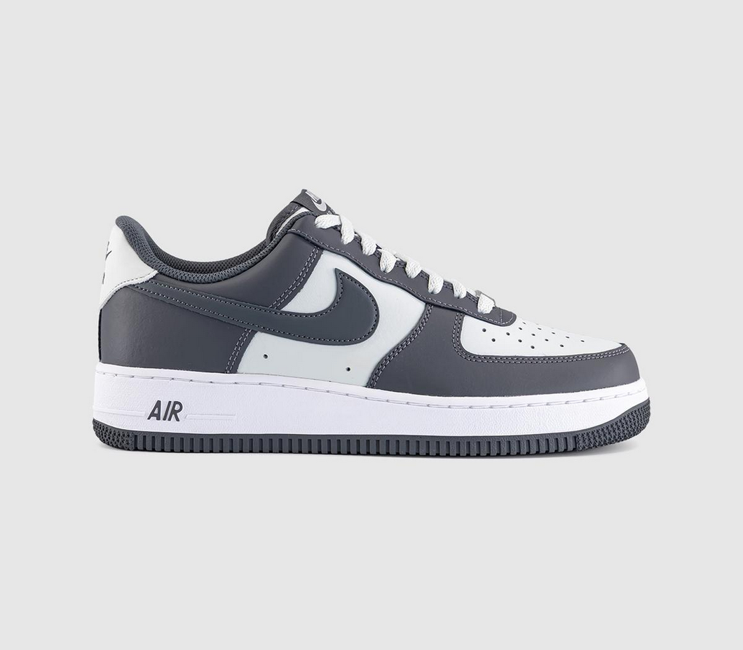 【預訂】NIKE AIR FORCE 1 07 深中灰拼色-MEN
