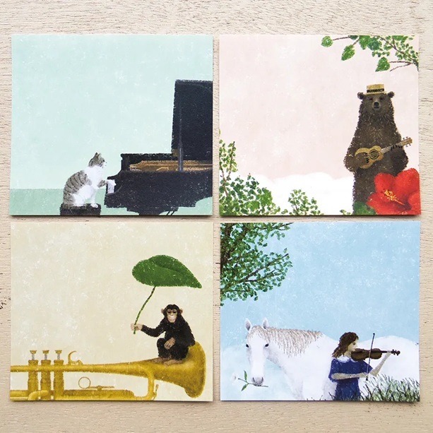 日本表現社 x 日下明 便條紙本 共2款