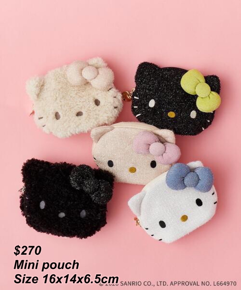 260224 Hello Kitty x 店舖限定mini pouch / 多色