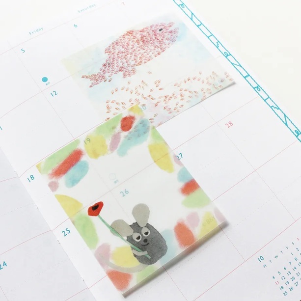 日本表現社 x Leo Lionni 描圖紙便利貼 共2款