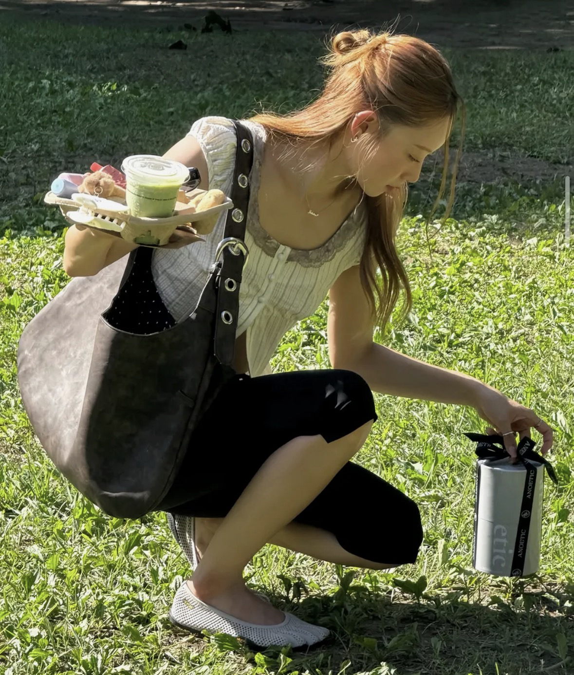 [LETERIE]帶扣雙面  單肩包