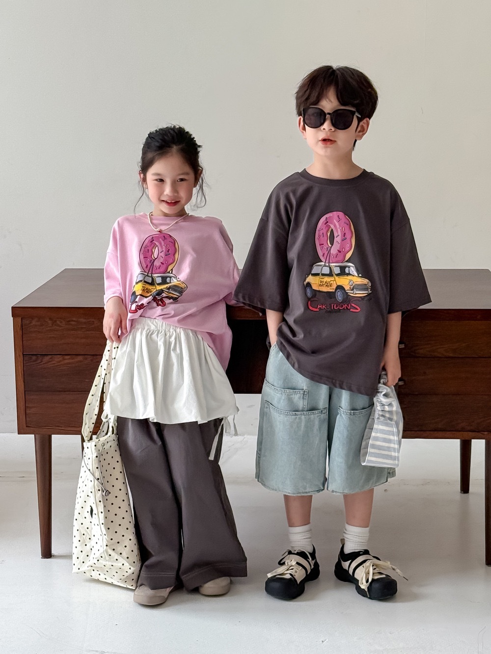 甜甜圈車車上衣