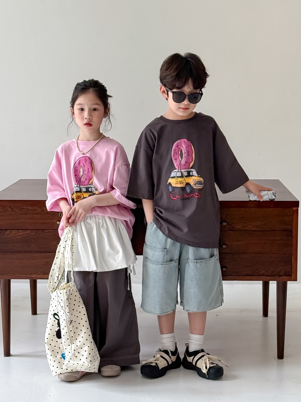 甜甜圈車車上衣