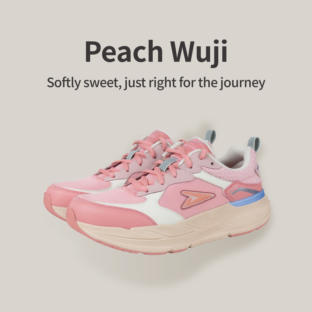 USTINI Wuji Earthing Shoes Peach Wuji