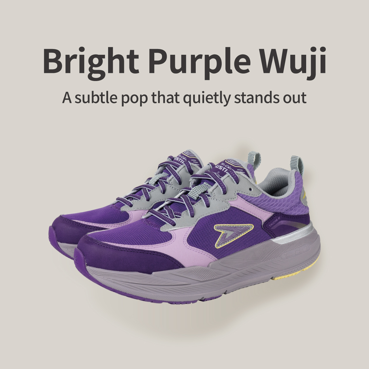 USTINI Wuji Earthing Shoes Bright Purple Wuji