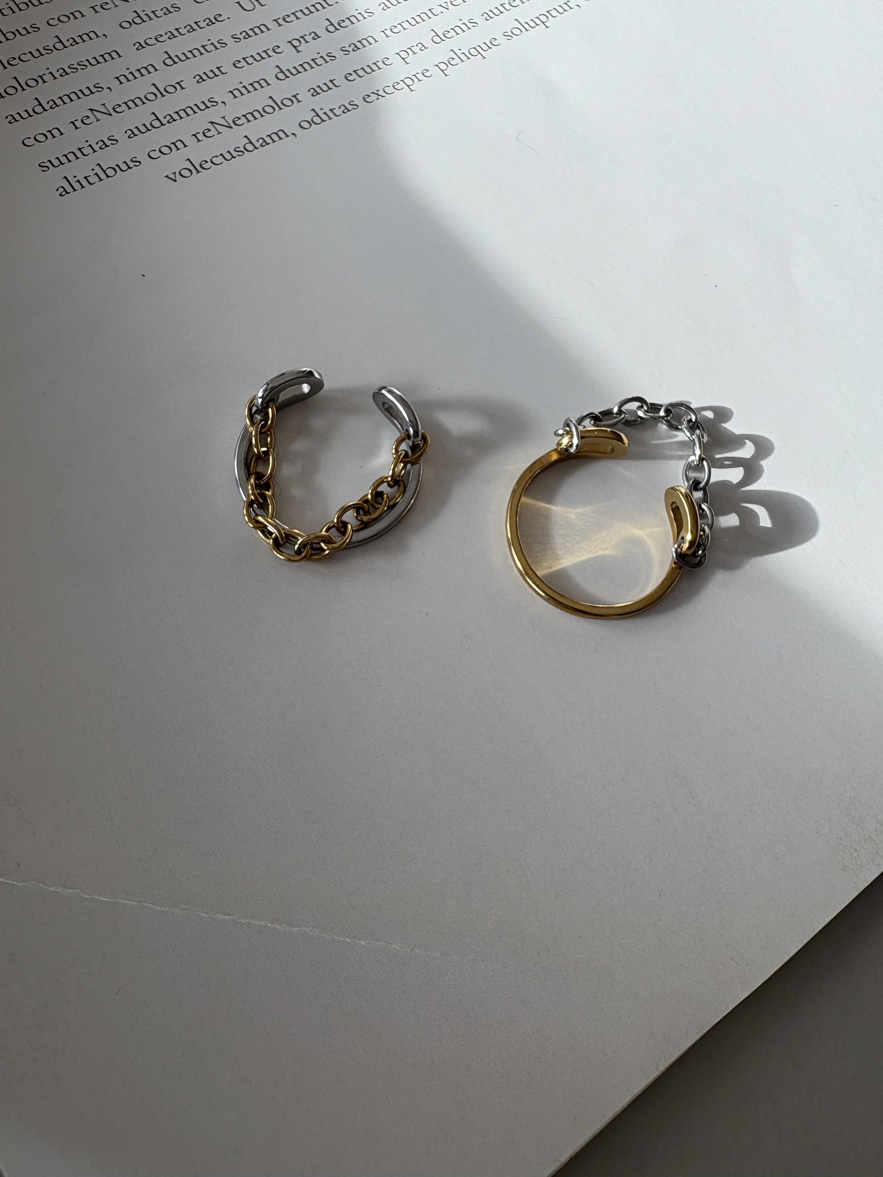 original double design ring