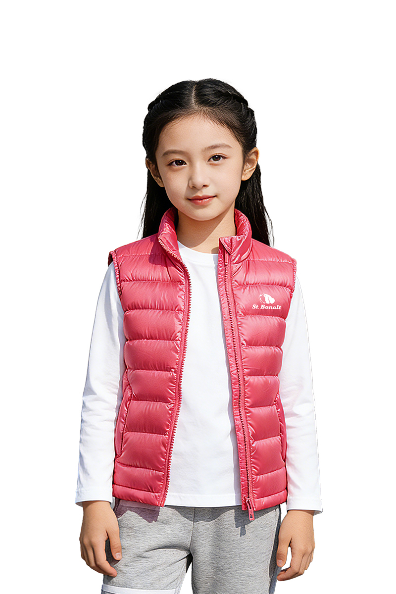 立領保暖羽絨背心｜童款 FK9032