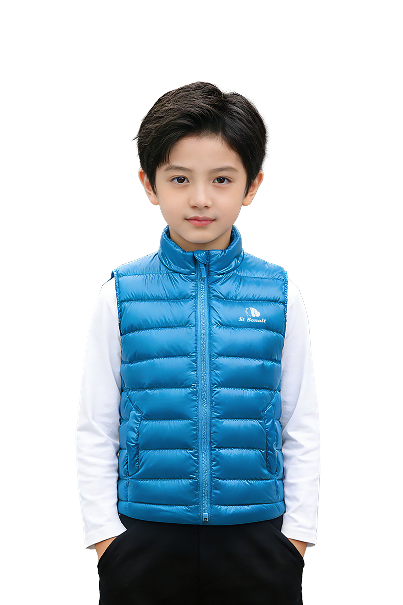 立領保暖羽絨背心｜童款 FK9032