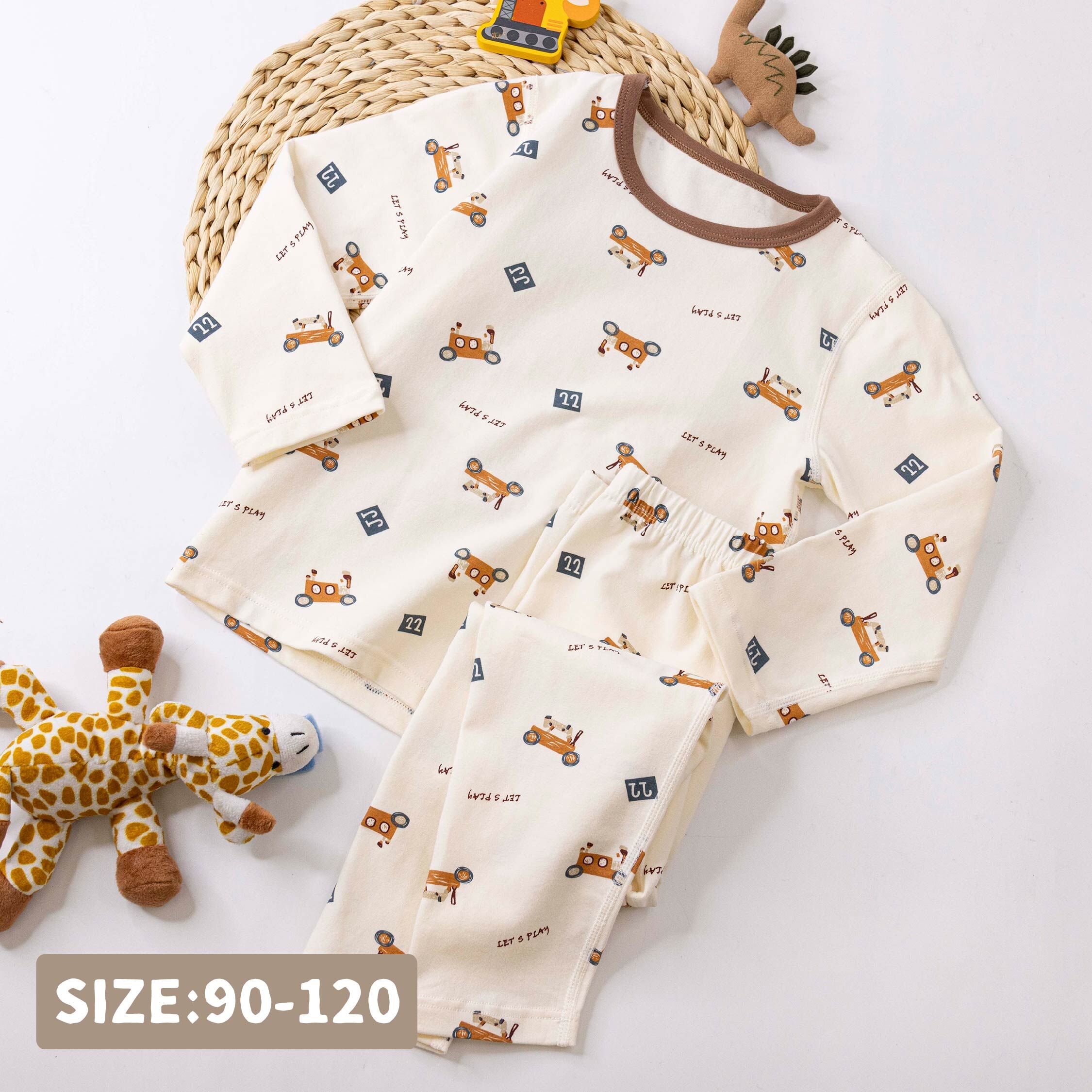 衣拉語【JL5540】手繪玩具車車睡衣套裝