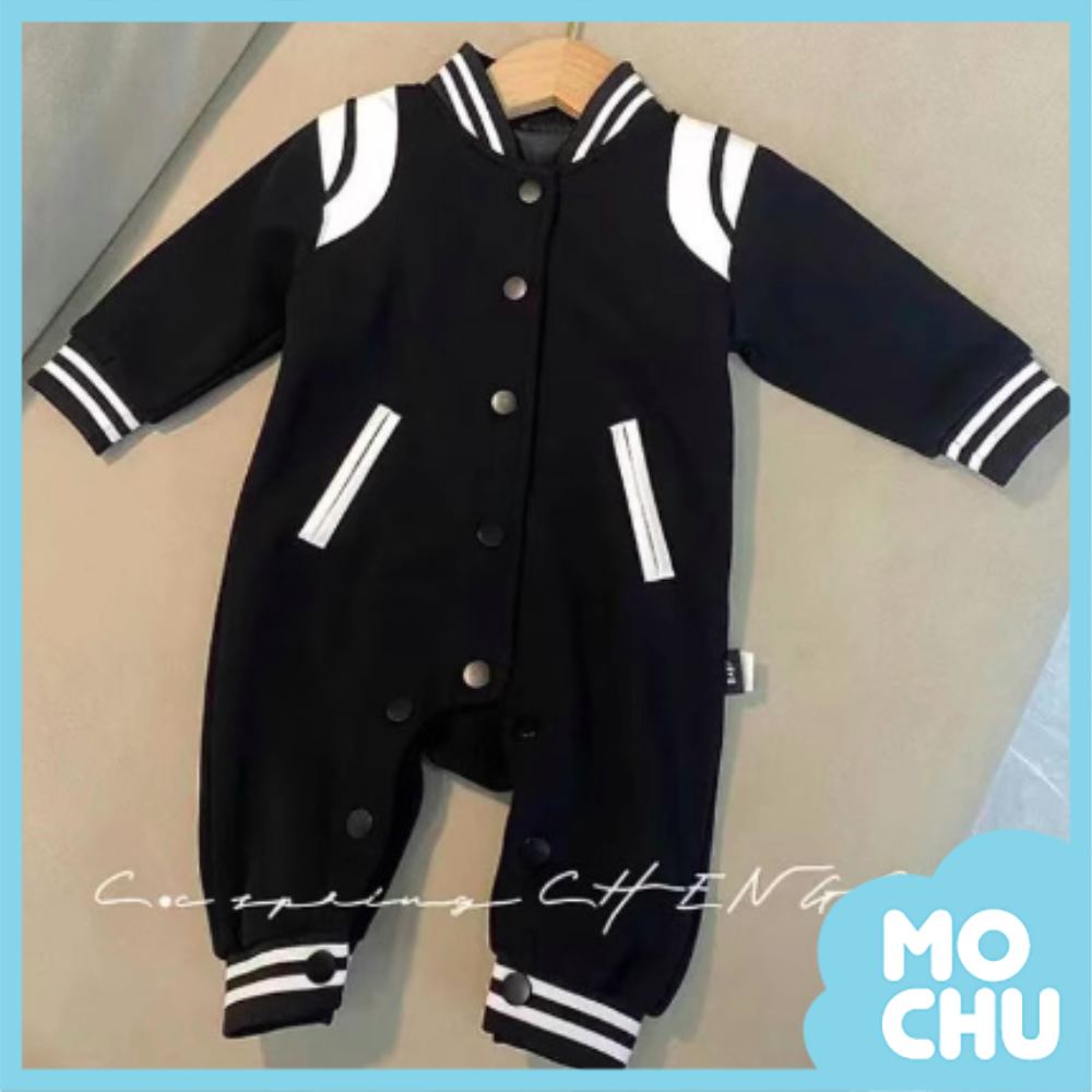 運動風棒球外套親子裝