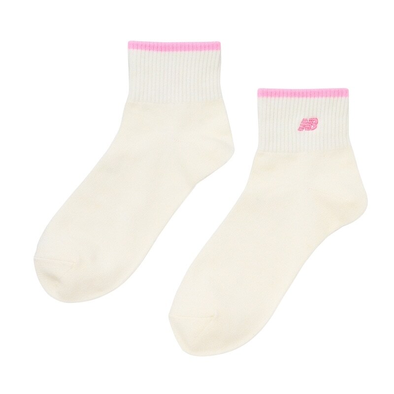 預購┃日本 New Balance 三雙一組 滾邊 logo 襪子