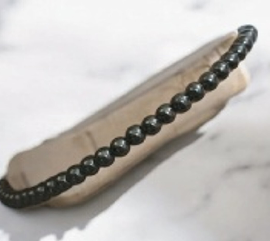 A3 DAIICHI 6A醫療級鈦黑磁石6mm腳串