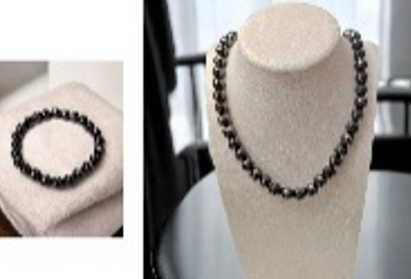 A9 DAIICHI 6A醫療級鈦黑磁石8mm頸串+8mm手串套裝