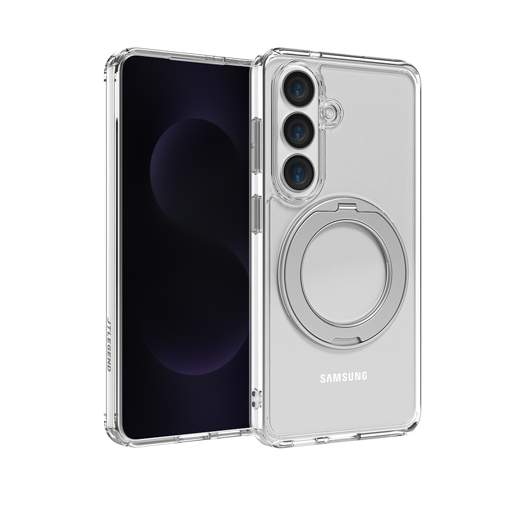 Galaxy S26 / S26+ Ultra Defence Mag Rotated Stand磁吸旋轉支架殼 - 透明
