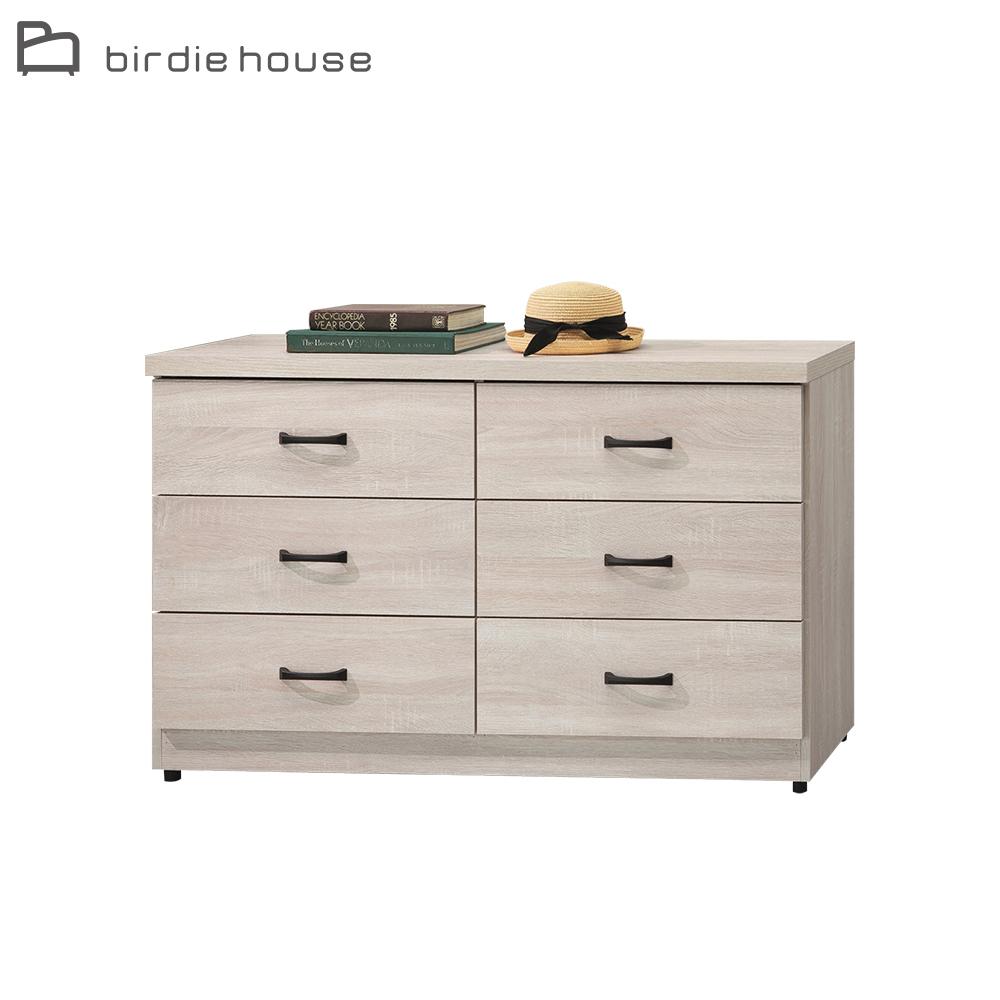 柏蒂家居-西拉4尺六斗櫃/六抽收納置物櫃