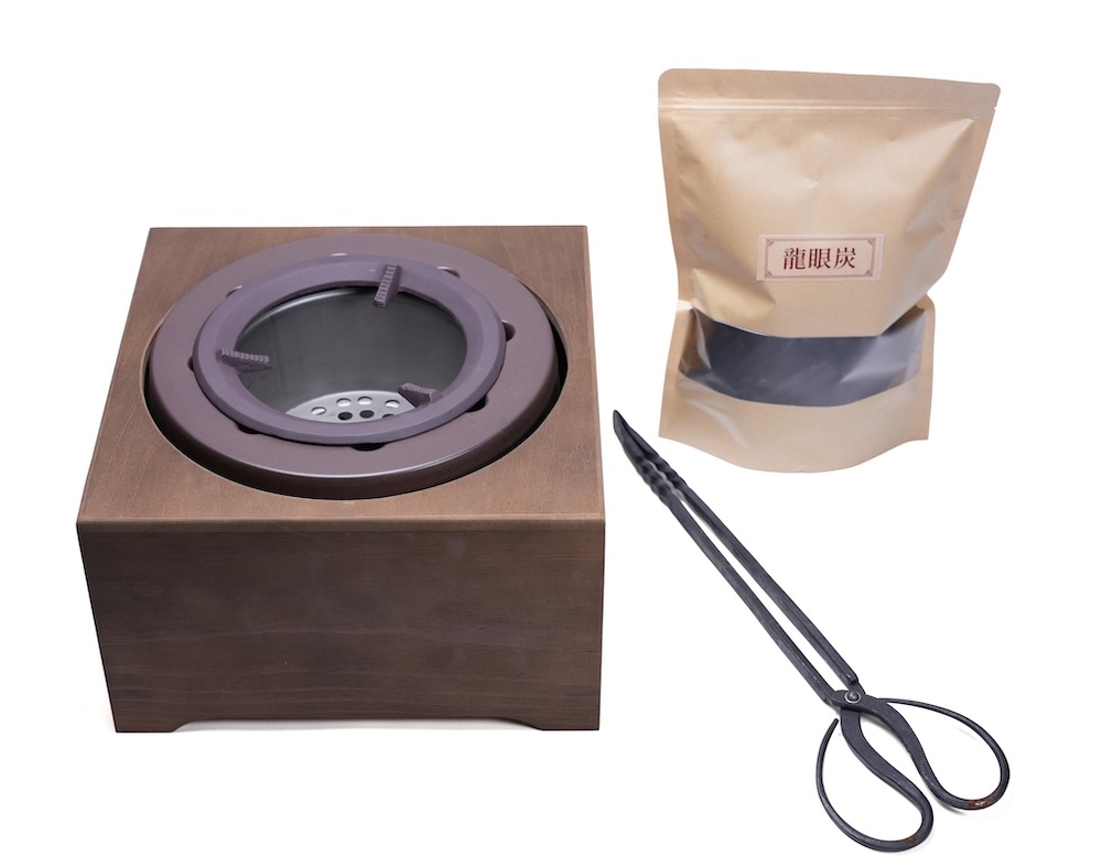 陶作坊｜薪火相傳五代火爐座-炭火煮茶