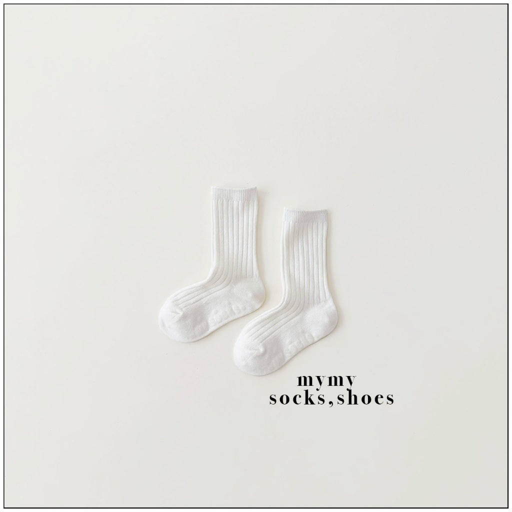 正韓春Mysocks 好搭配色日常襪(一組三入)