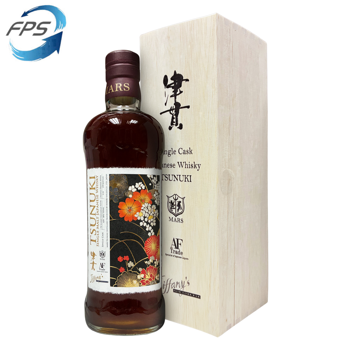 津貫 Mars Tsunuki Single Cask Japanese Whisky for Tiffany’s New York Bar Cask No. T2378 58%